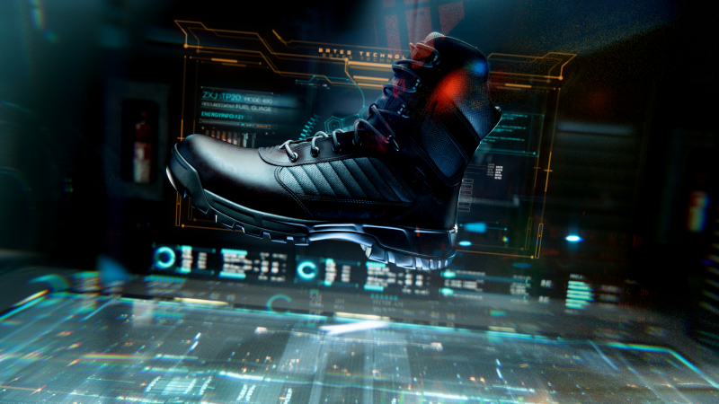 Bates Herren Taktische Militärstiefel | Strapazierfähige Armeestiefel Mit Reißverschluss