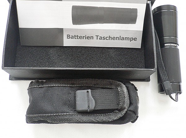 LED Taschenlampe MS11 mit Holster